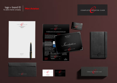 Logo design + Brand ID for launch of Complete Charter Card